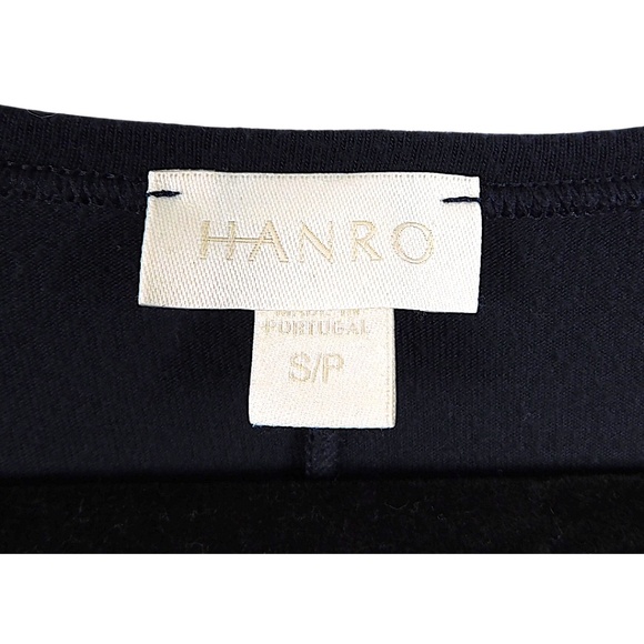 Hanro Navy Long Sleeve Top Size Small - Picture 4 of 8